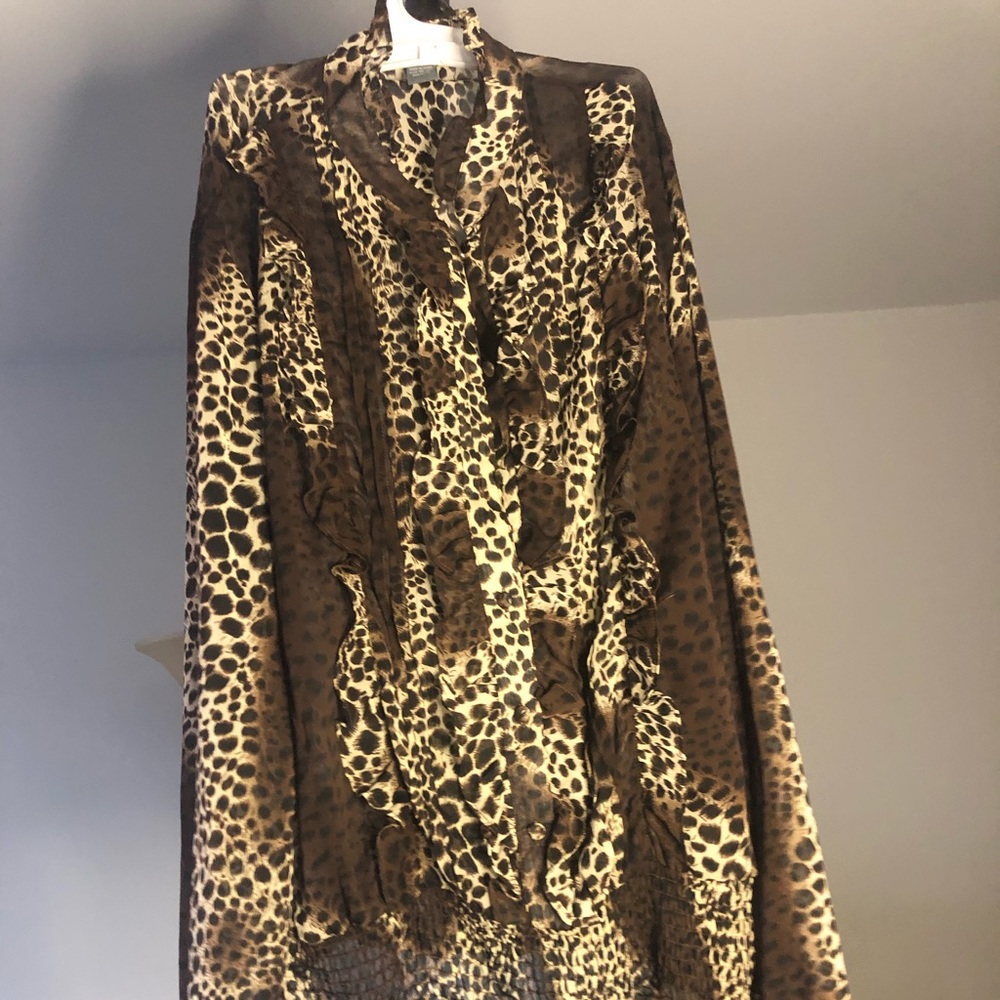 Cheetah print Blouse